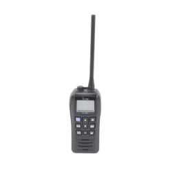 Radio VHF Portátil, Botones Grandes y Diseño Fácil de Agarrar, 6 W, Duración de 12 Horas con Batería BP-296, Guarda los Ultimos 5 Canales Usados, Fácil para hacer Llamadas Repetitivas, Flotante con Luz LED