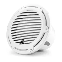 M7-12IB-C-GwGw-4 12-inch (300 mm) Marine Subwoofer Driver, Gloss White Trim Ring, Gloss White Classic Grille, 4 Ω