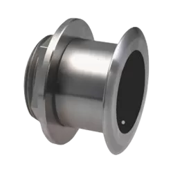 Transducer XSONIC SS164 de acero inoxidable de bajo perfil 1 kW 50/200 kHz con anchos de haz de 22/20 ° 6/6 ° y inclinación de 12 °